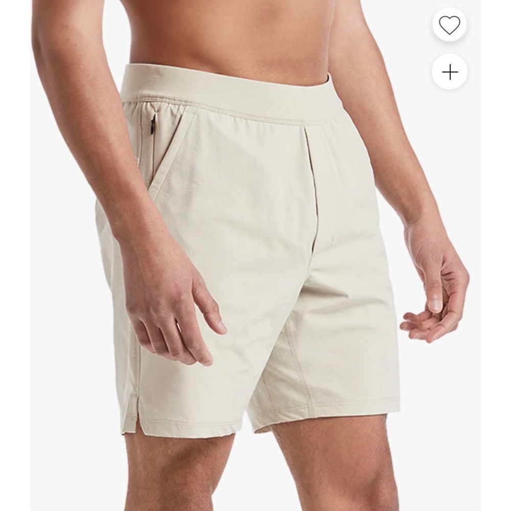 Public Rec Men's Flex Shorts‎ – Sand – Size 36 – NWOT